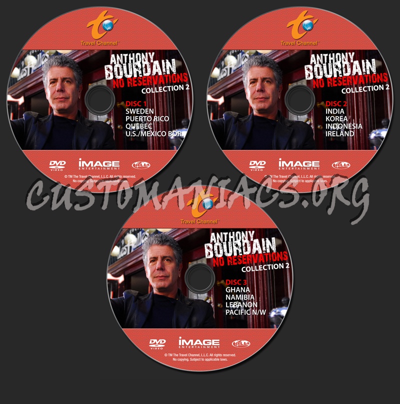 Anthony Bourdain - No Reservations - S2 dvd label