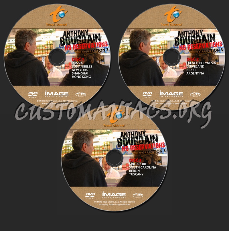 Anthony Bourdain - No Reservations - S3 dvd label