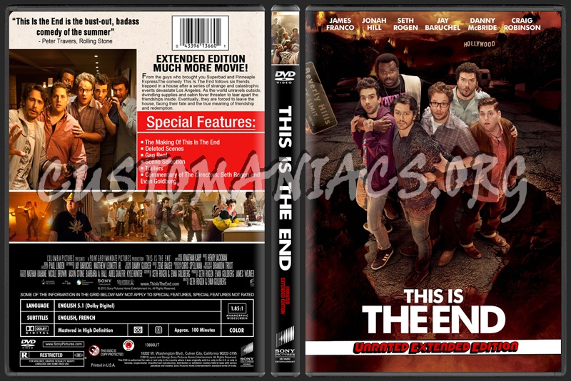 This Is The End dvd cover