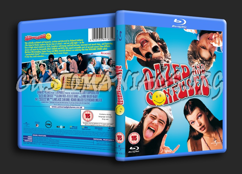 Dazed and Confused blu-ray cover