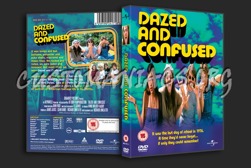 Dazed and Confused dvd cover