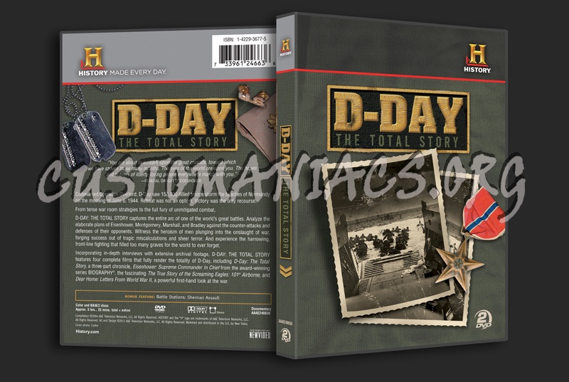 D-Day the Total Story dvd cover