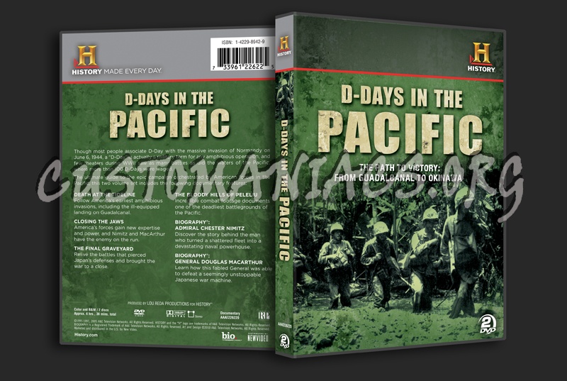 D-Days in the Pacific dvd cover