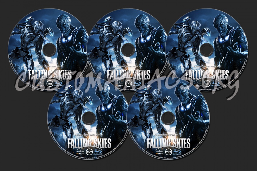 Falling Skies Season 3 blu-ray label