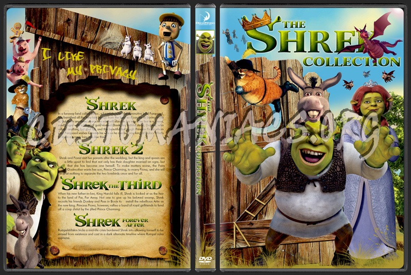 The Shrek Collection dvd cover