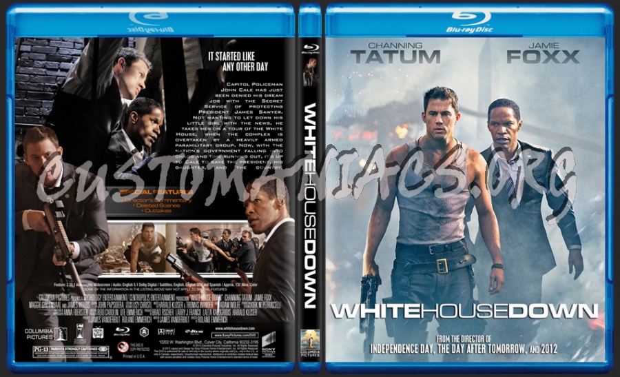 White House Down dvd cover