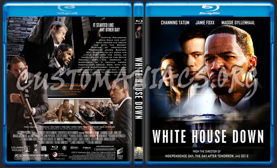 White House Down dvd cover