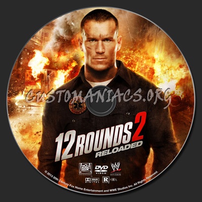 12 Rounds 2: Reloaded dvd label