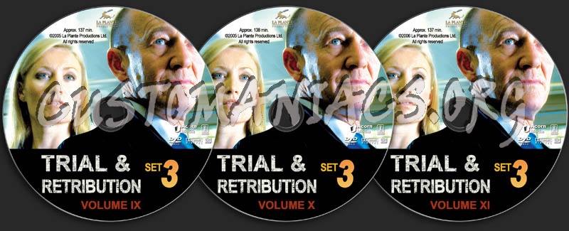 Trial & Retribution: Set 3 dvd label