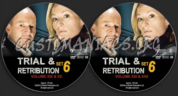 Trial & Retribution: Set 6 dvd label
