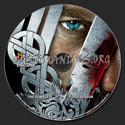 Vikings - Season 1 dvd label