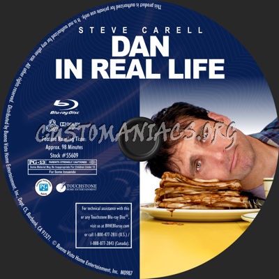 Dan in Real Life blu-ray label