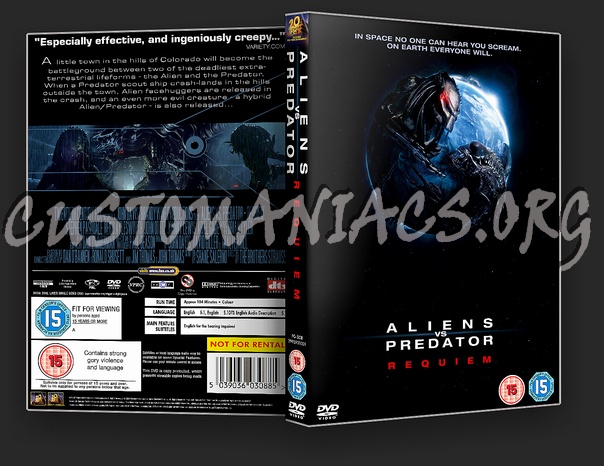 Aliens Vs. Predator - Requiem dvd cover