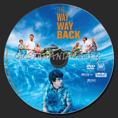 The Way Way Back dvd label