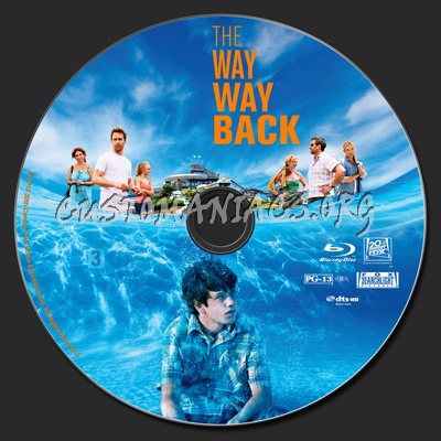The Way Way Back blu-ray label