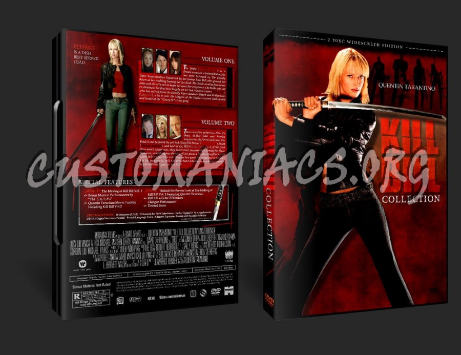 Kill Bill Collection dvd cover