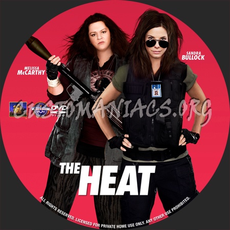 The Heat dvd label