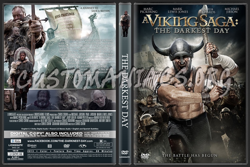 A Viking Saga: The Darkest Day dvd cover