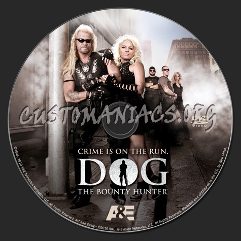 Dog The Bounty Hunter Crime is on the Run dvd label