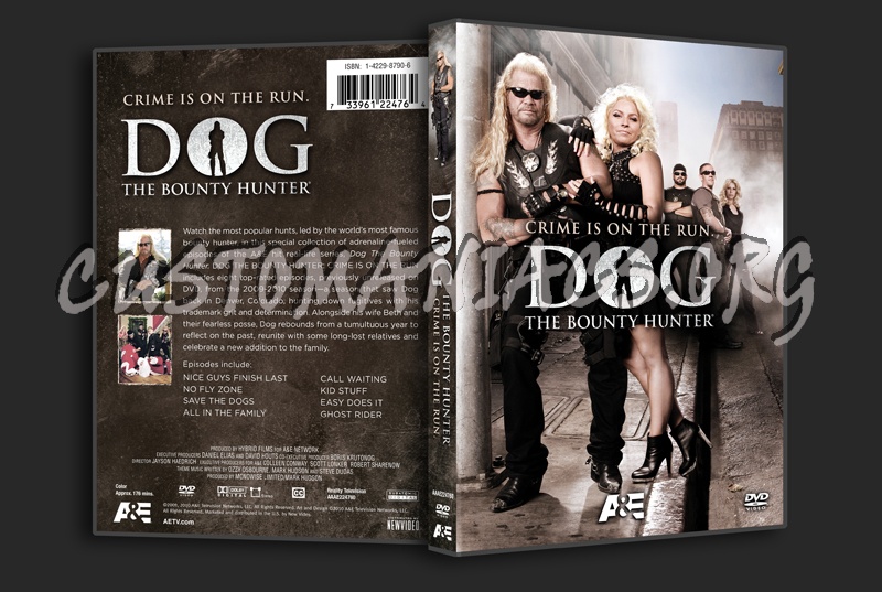 Dog The Bounty Hunter Crime is on the Run dvd cover