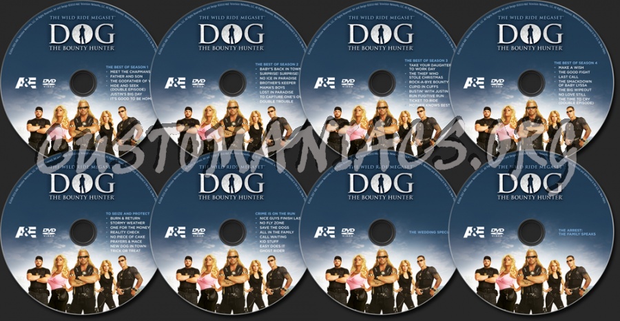 Dog the Bounty Hunter The Wild Ride Megaset dvd label - DVD Covers ...