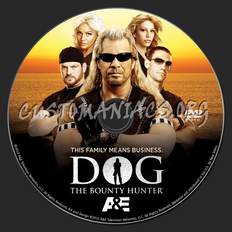 Dog The Bounty Hunter This Family Means Business dvd label