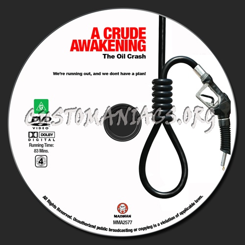 A Crude Awakening dvd label