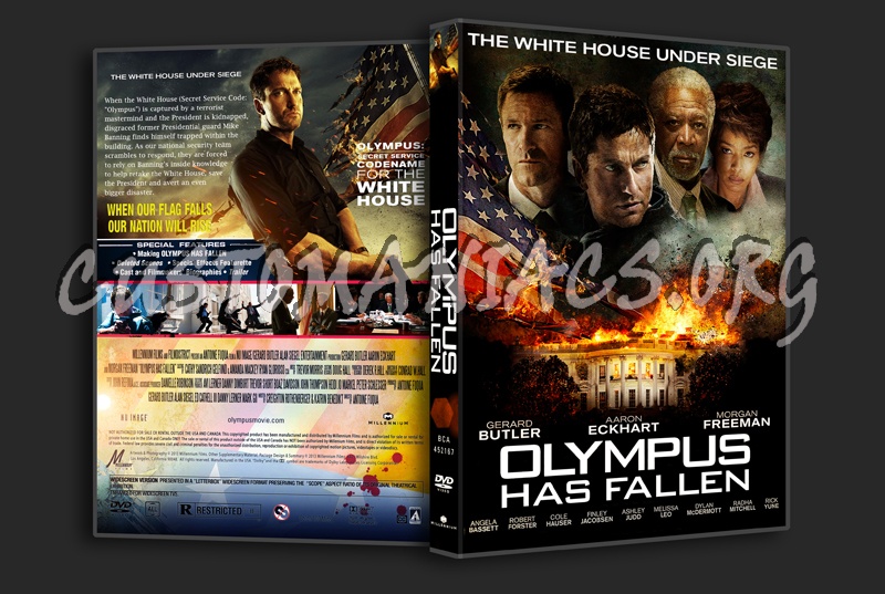 Olympus Has Fallen dvd cover