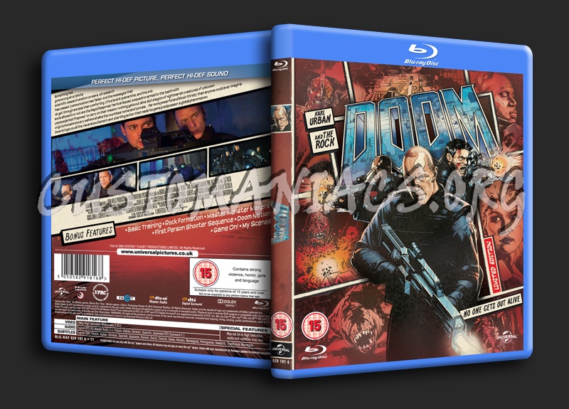 Doom blu-ray cover