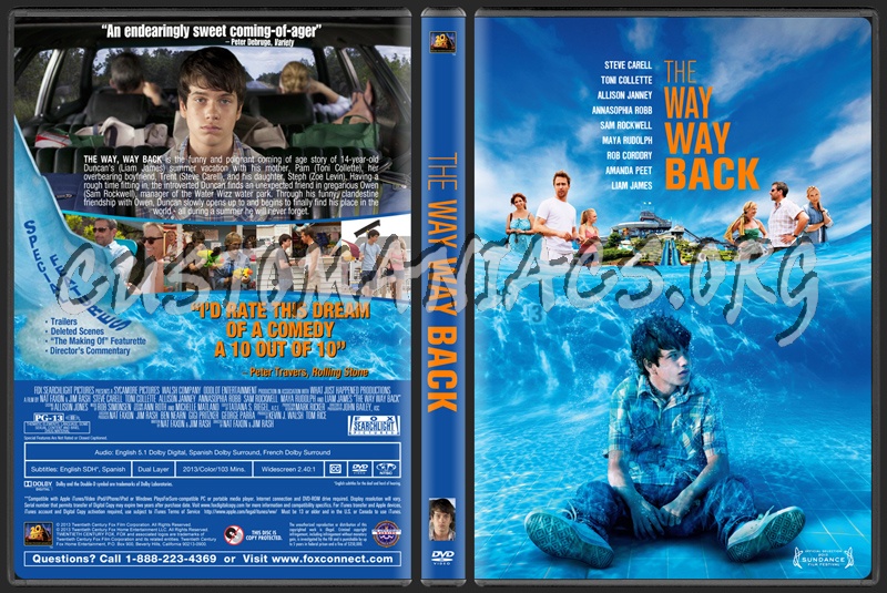 The Way Way Back dvd cover