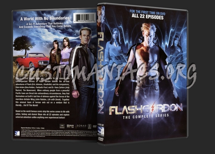 Flash Gordon (2007) Complete Series dvd cover