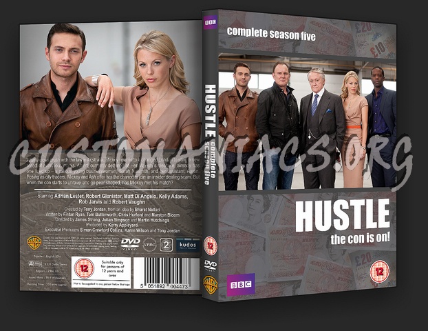 Hustle Cover Set 5-8 dvd cover
