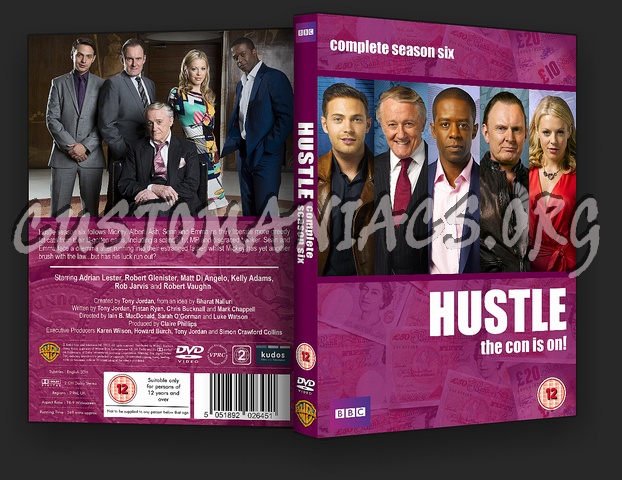 Hustle Cover Set 5-8 dvd cover