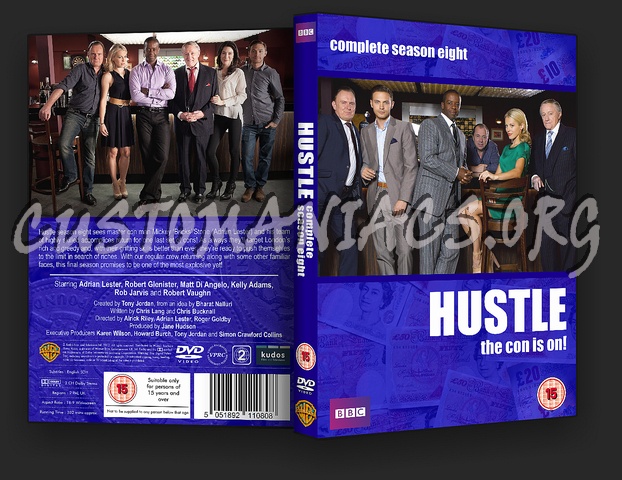 Hustle Cover Set 5-8 dvd cover