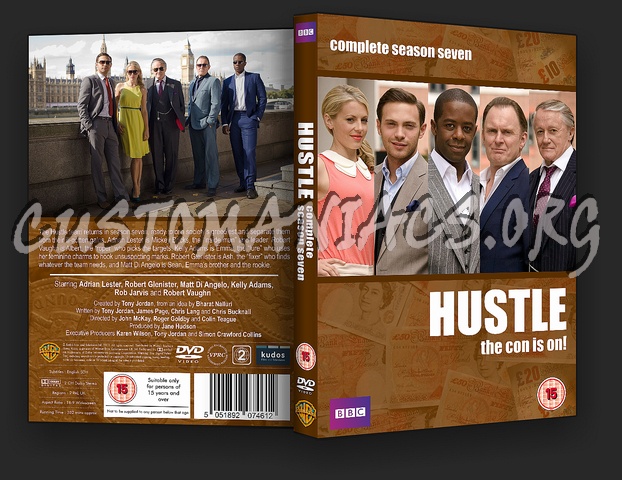 Hustle Cover Set 5-8 dvd cover