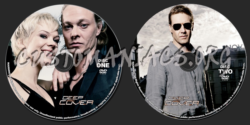 Deep Cover - Season 1 dvd label