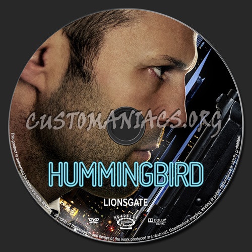 Hummingbird dvd label