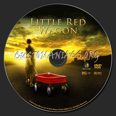 Little Red Wagon dvd label
