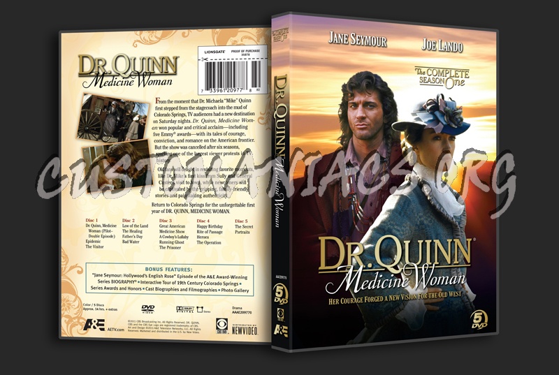 Dr. Quinn Medicine Woman Season 1 dvd cover