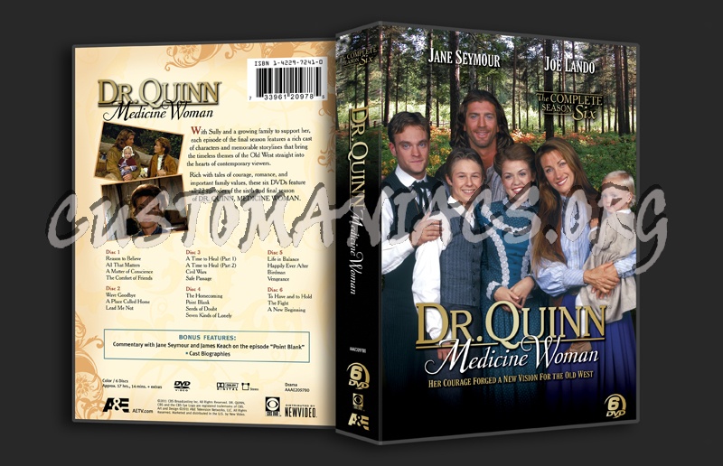 Dr. Quinn Medicine Woman Season 6 dvd cover