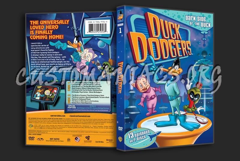 Duck Dodgers Season 1 dvd cover