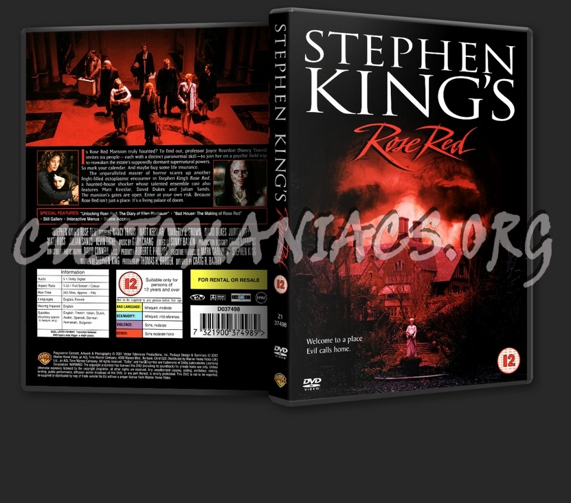 Stephen King's: Rose Red dvd cover