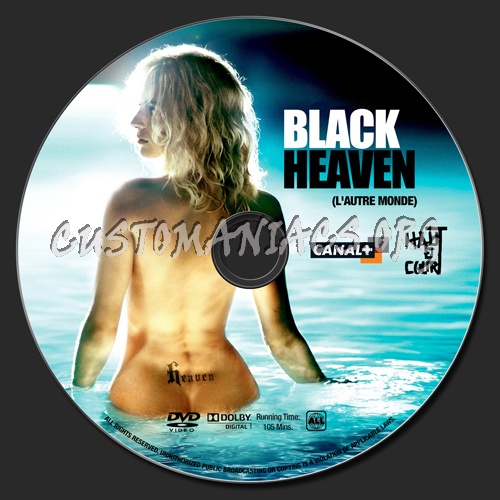 Black Heaven dvd label