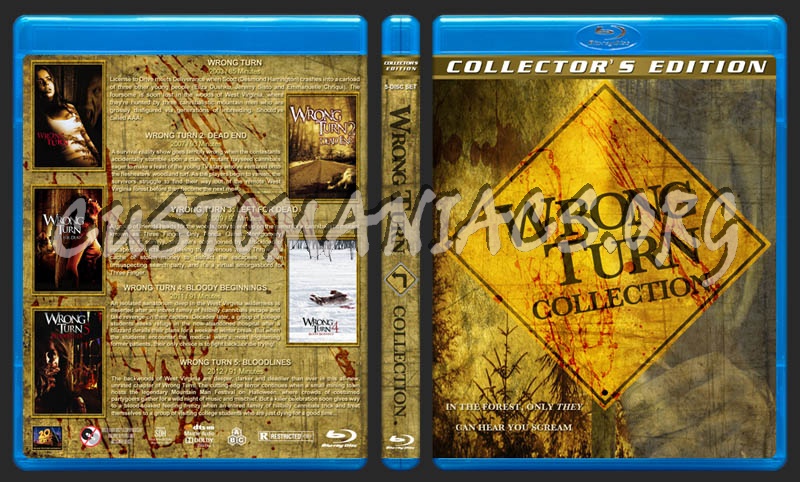 Wrong Turn Collection blu-ray cover