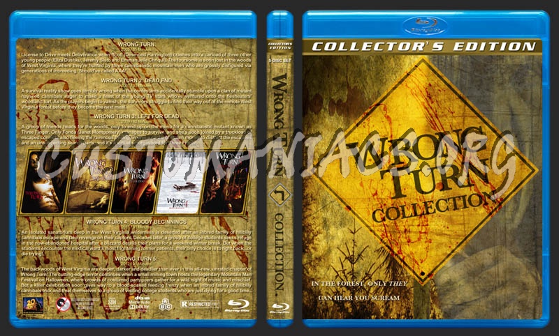 Wrong Turn Collection blu-ray cover