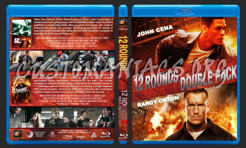 12 Rounds Double Feature blu-ray cover