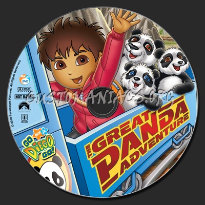 Go Diego Go! The Great Panda Adventure dvd label