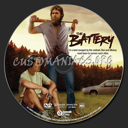 The Battery dvd label