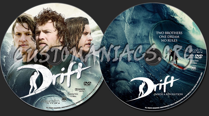Drift dvd label