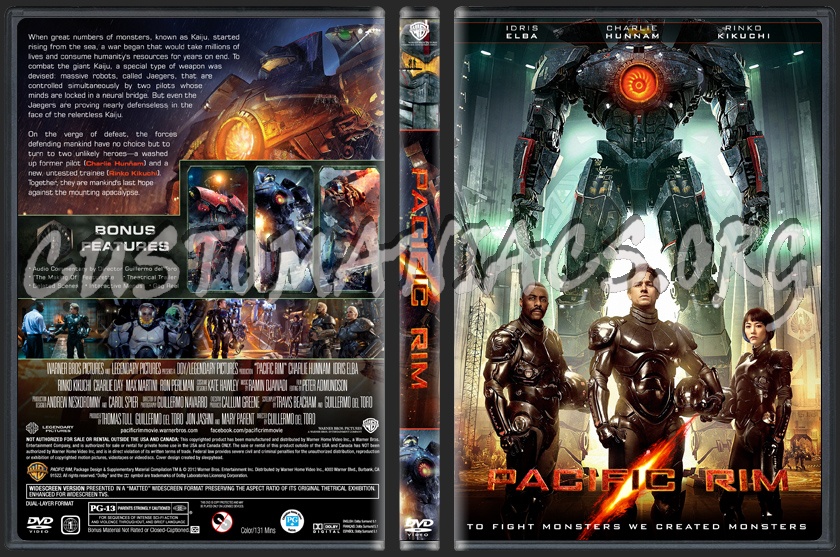 Pacific Rim dvd cover